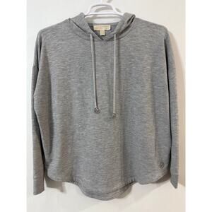 Michael Kors Women's Waffle-Knit Oversized Long Sleeve Hoodie-Size P/L